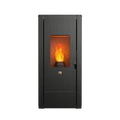 Estufa de pellet KRONE 7 kW negra