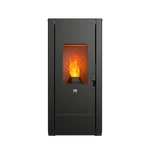 Estufa de pellet KRONE 7 kW negra