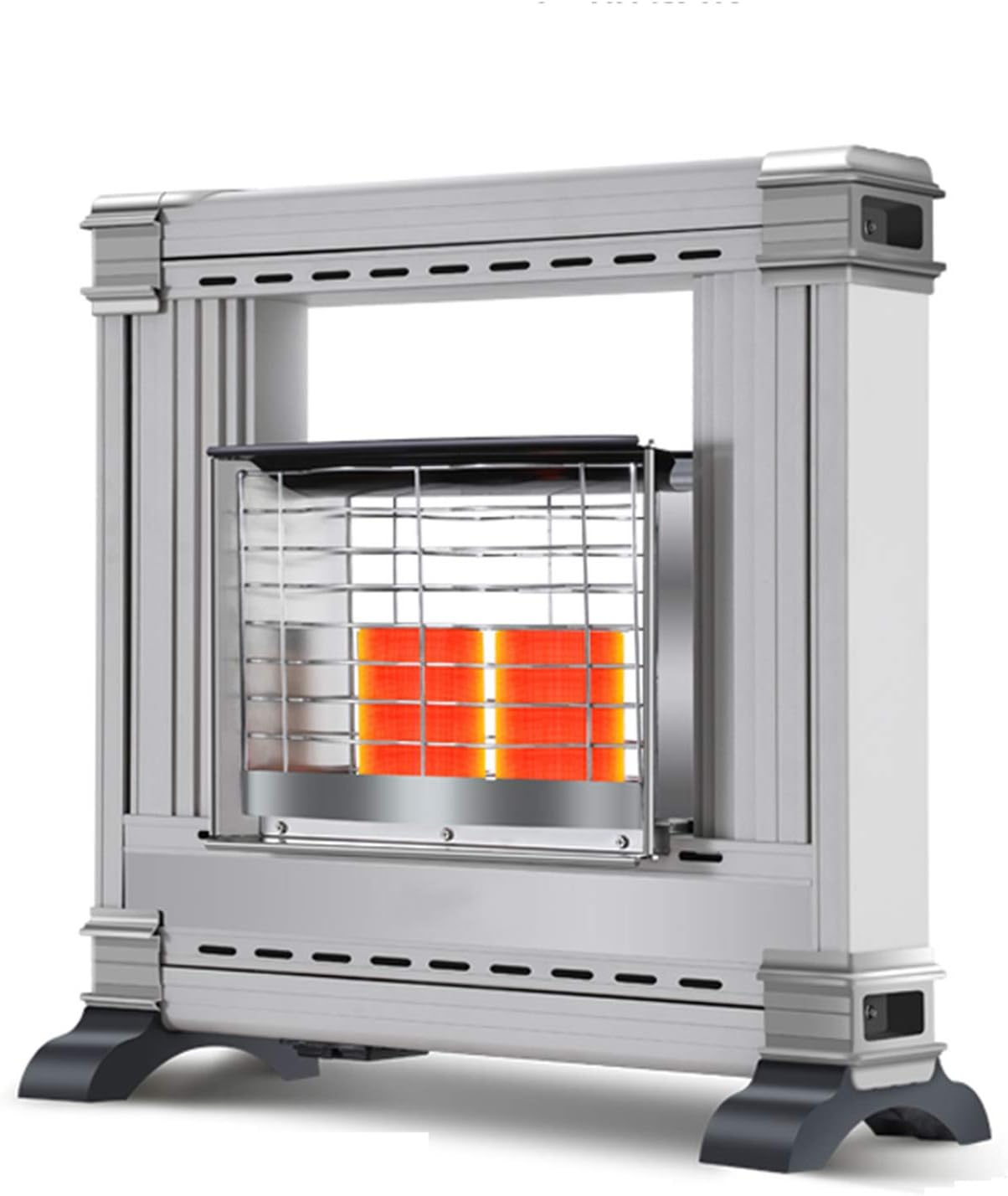 Armoire de chauffage autonome 5,5 kW Chauffage portable Chauffage au gaz butane à faible bruit Chauffage au gaz butane Sécurité à domicile Chauffage au propane Espace