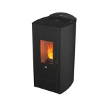 Estufa de pellet KRONE 7 kW negra