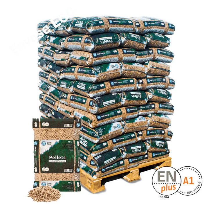 GME Woodpellet - Palet 77 sacos de 15kg